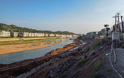 赤水河滨路变化
