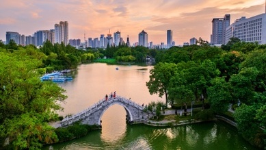合肥市包河区：初秋包公园
